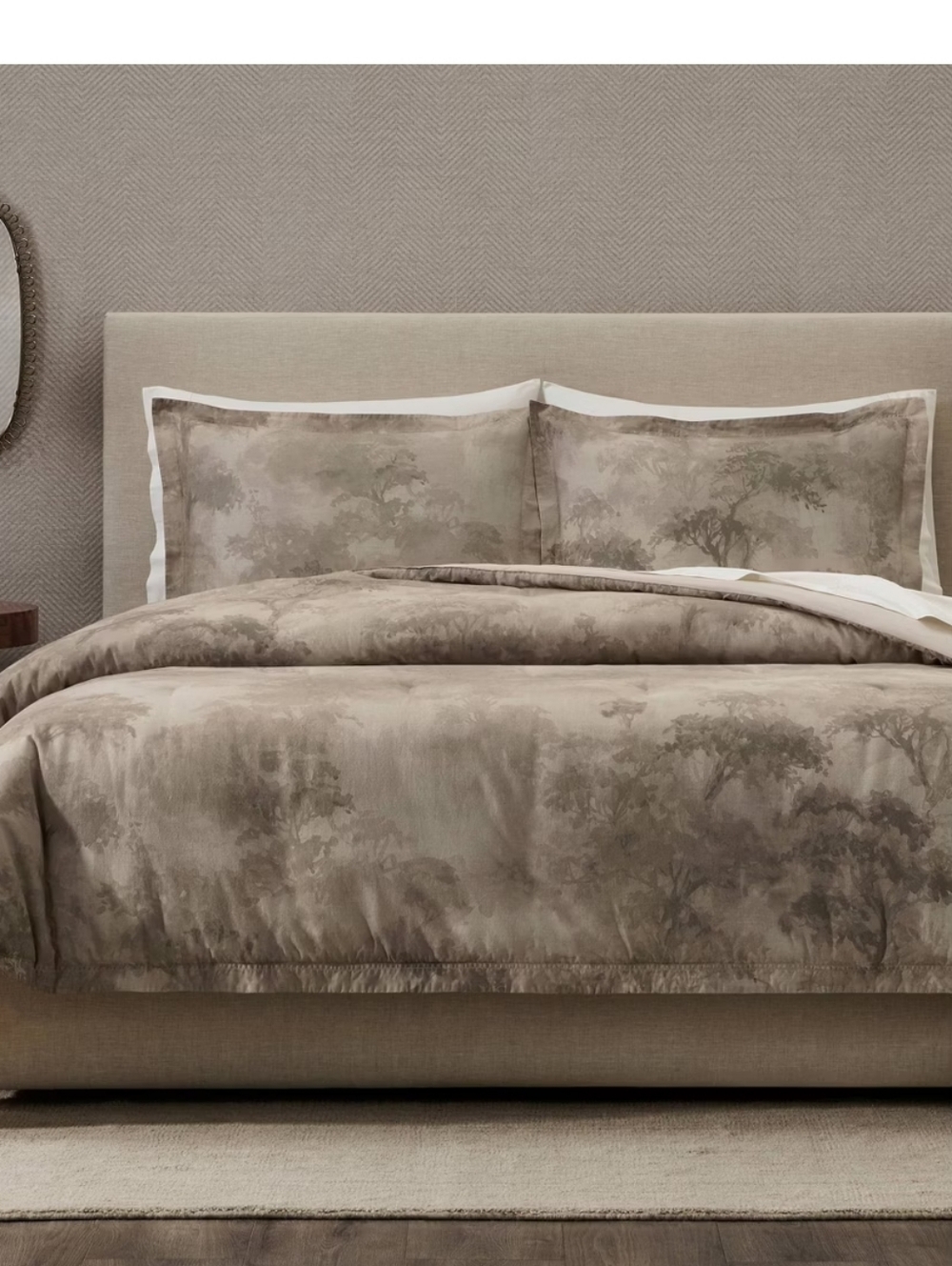 New!Jeremiah Brent 3 Pc King Duvet Set Cotton"Walk In The Woods" CountrycoreY2K - Picture 3 of 8